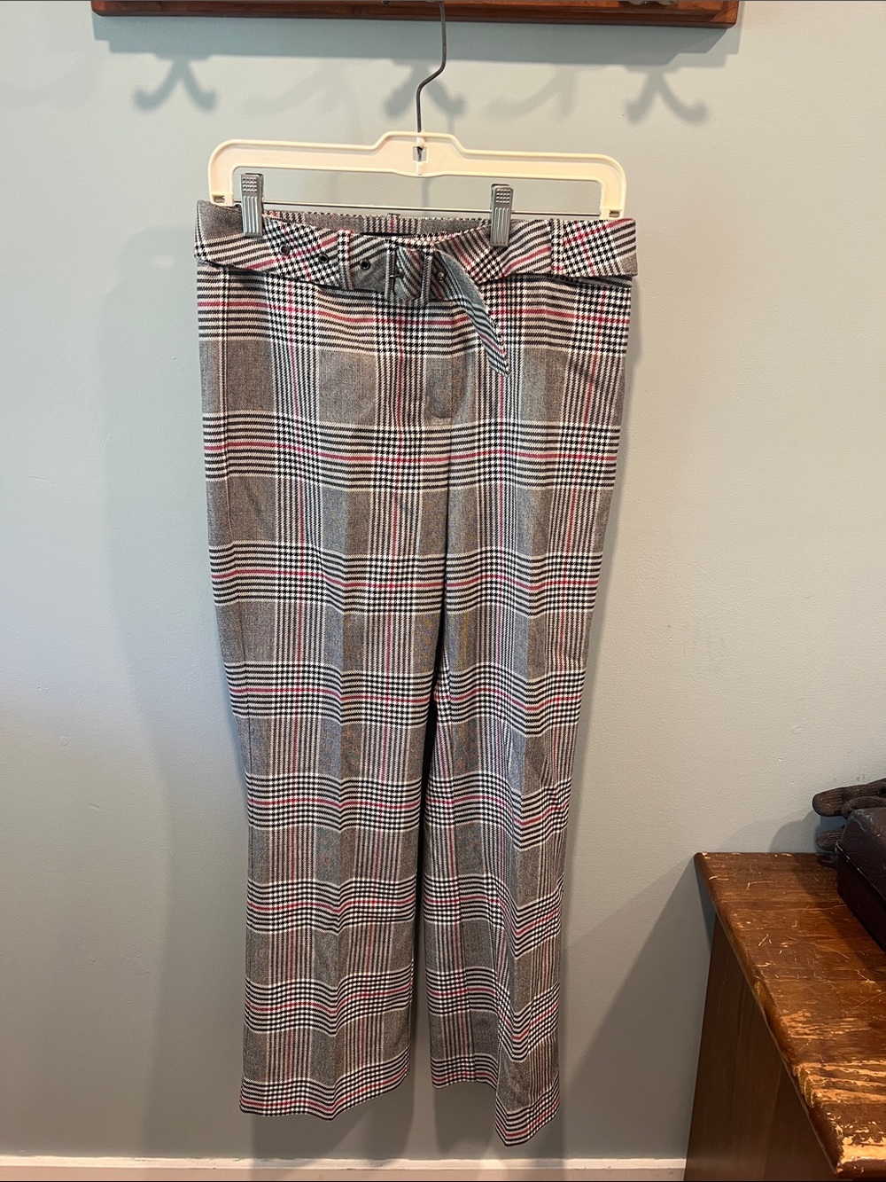 Le Chateau Plaid Pants